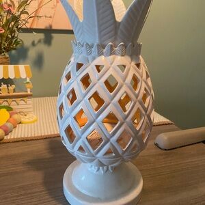 Bath & Body Works Retired Pineapple Candle Holder
